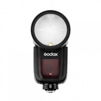 Godox V1C – Round Head TTL Flash για Canon μηχανές με μπαταρία λιθίου