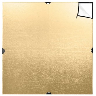 Westcott 1775 – Scrim Jim Cine 2-in-1 Gold/White Bounce Fabric 1.8 x 1.8m (6 x 6′) Westcott 1775 – Scrim Jim Cine 2-in-1 Gold/White Bounce Fabric 1.8 x 1.8m (6 x 6′)