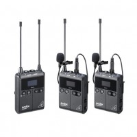 Godox WMicS1-Kit2 – UHF Kit Ασύρματου μικροφώνου πέτου (2Tx + 1Rx)