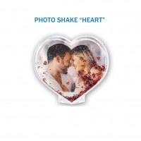 Κορνίζα σε σχήμα καρδιάς - photo shake 
