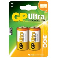 GP Ultra αλκαλικές μπαταρίες C - LR14
