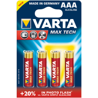 VARTA μπαταρίες MaxTech AAA 4άδα