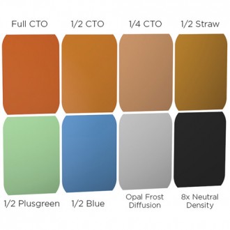 MagMod Standard Gels – Σετ 8 φίλτρων για χρήση με τα MagGel & MagSphere Modifiers