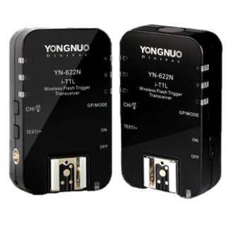 Yongnuo YN-622N - Σετ i-TTL ραδιοσυχνοτήτων για μηχανές Nikon Yongnuo YN-622N - Σετ i-TTL ραδιοσυχνοτήτων για μηχανές Nikon