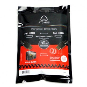 Atomos Σπιράλ Καλώδιο 50cm - Full HDMI to Full HDMI