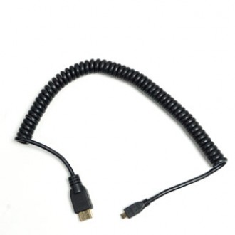 Atomos Σπιράλ Καλώδιο 50cm - Micro HDMI to Full HDMI