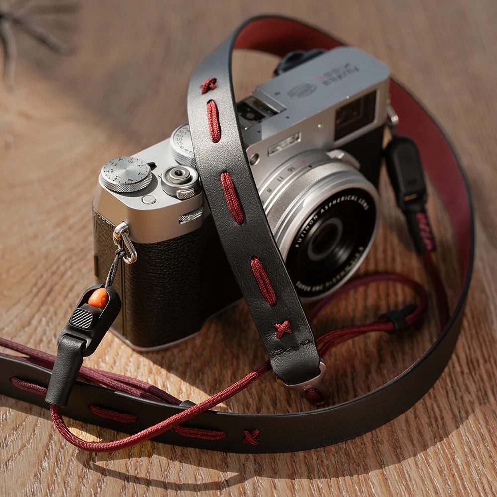 PGYTECH Camera Strap Slim (Vintage - Caramel Brown) - Image 4