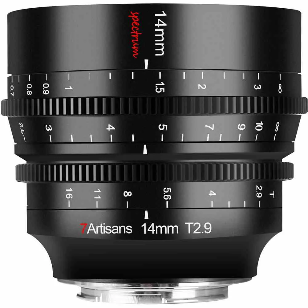 7artisans-14mm-t29-spectrum-l-01 7Artisans 14mm T2.9 Spectrum L - Image 1