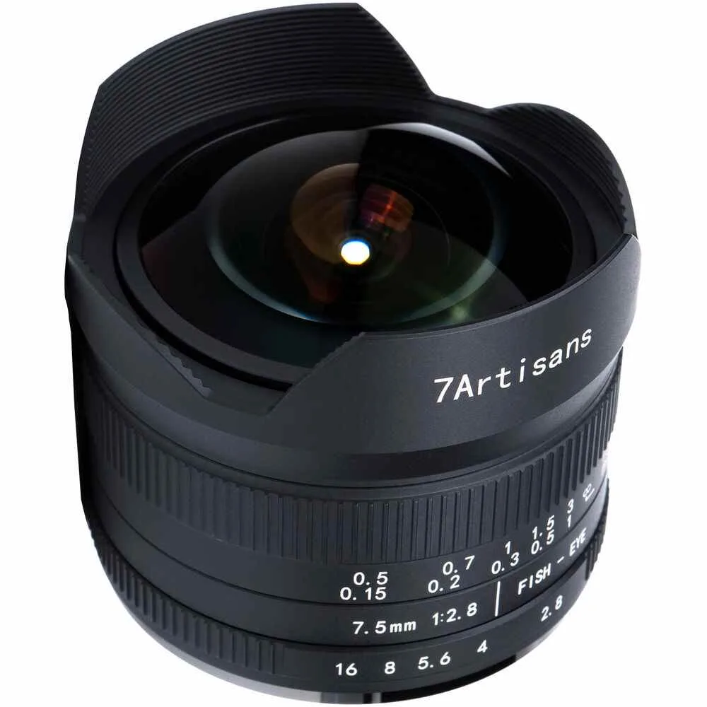 7artisans-75mm-f28-ii-fisheye-canon-r-01 7Artisans 7.5mm f/2.8 II Fisheye Canon R - Image 1
