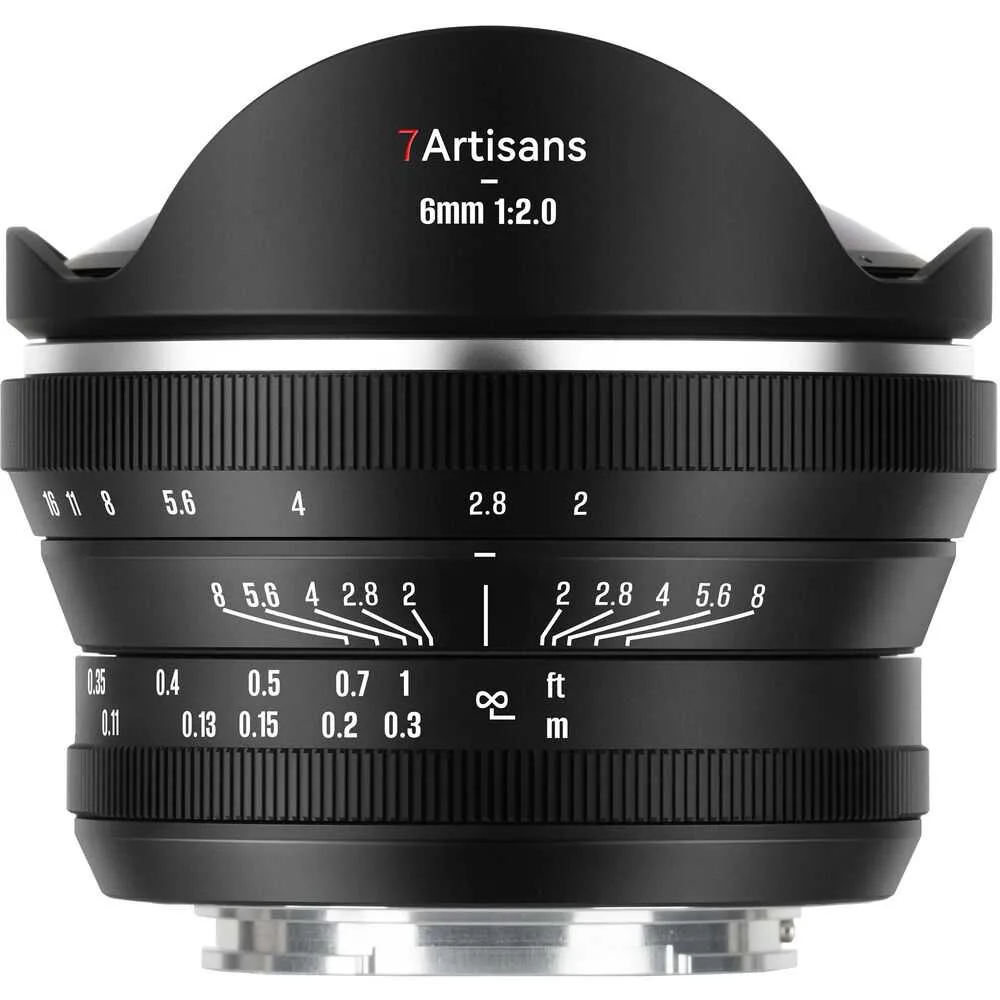 7artisans-mf-fisheye-6mm-f2.0-sony-e-01 7Artisans MF Fisheye 6mm f/2.0 Sony E - Image 1